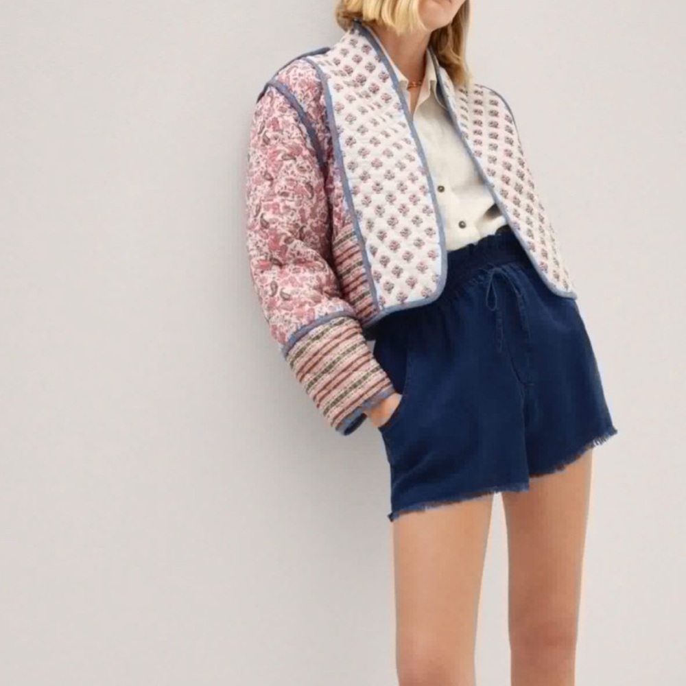 Mango Reversible Quilted Jacket